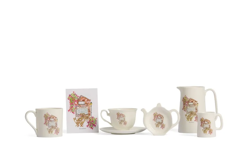The Tea Room’s illustrated china and gifts